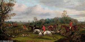 Full Cry — Samuel Henry Gordon Alken, Contemporary Realism