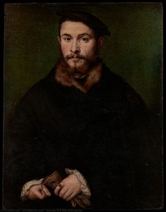 Portrait Of A Man With Gloves — Corneille De Lyon, Renaissance Portraiture