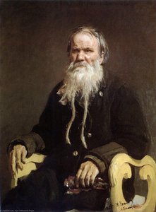 Portrait Of Folk Story-teller V.p. Schegolenkov — Repin Ilyás, Realism