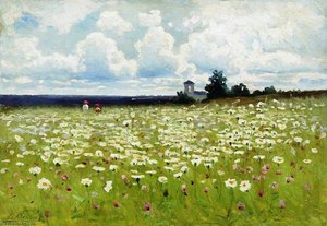 Field Of Daisies — Efim Efimovich Volkov
