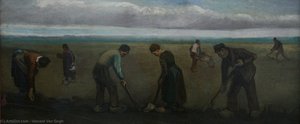 Campesinos Plantando Patatas — Vincent Willem Van Gogh