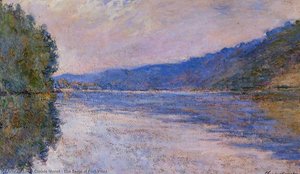The Seine At Port-villez — Claude Monet, Impressionism