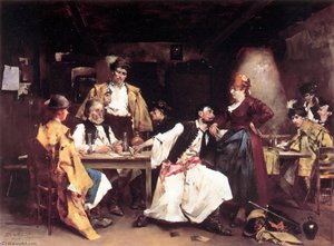 In The Tavern — Bertalan Karlovszky
