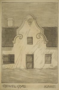 Gable 1778 Cape — Jacobus Hendrik Pierneef, Contemporary Realism