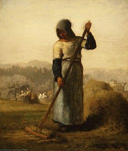 Woman With A Rake — Ζαν-φρονσάν Μιλέ, Realism