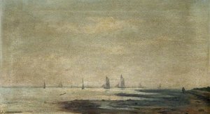 The Estuary Looking West — Алфред Харви Мур