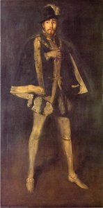 Arrangement In Black, No. 3. Sir Henry Irving As Philip Ii Of Spain — James Abbott Mcneill Whistler, Tonalist Aestheticism