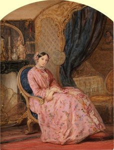 Portrait Of Grand Duchess Maria Nikolaevna — Christina Robertson, Academicism
