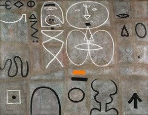 Man Looking At Woman — Adolph Gottlieb