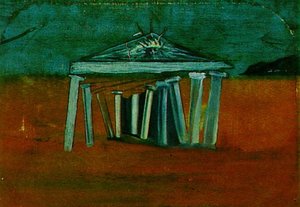 Temple - Sketch For A Set Design — Salvador Dalí, Surrealist Movement