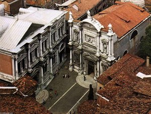 View Of Campo Di San Rocco — Tintoretto, Renaissance