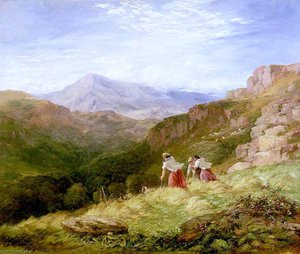 Haymaking On Snowdon — Дейвид Кокс (старши)