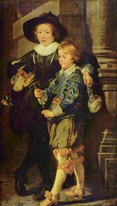 Portr T Von Albert Und Nicolas, S Hne Des K Nstlers — Pietro Paolo Rubense, Baroque