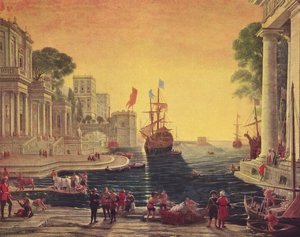 Ulysses Returning Chryseis To Her Father — क्लाउड लोर्रेन (क्लाउड गेले), Baroque