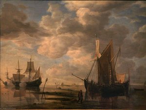 Low Tide — Simon Jacobsz De Vlieger