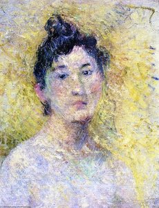 Portrait Of A Woman — Paul Gauguin, Post-impressionism