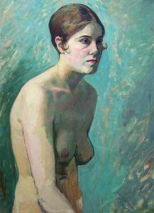 Buste féminin nu de trois quarts (titre d'usage)