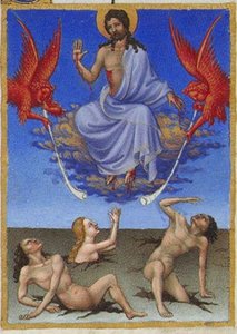 Christ In Glory — Hermanos De Limbourg, Gothic Illumination