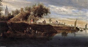Ferry near Gorinchem (detail)