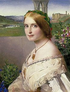 Portrait Of Adelaide Mary, Mrs Philip Bedingfeld