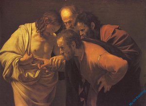 Incredulity Of Saint Thomas — Караваджо, Baroque Dramatic Intensity