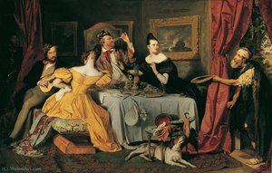 The Rich Man — Josef Franz Danhauser