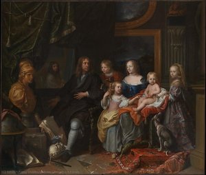 The Jabach Family — Charles Le Brun, Baroque