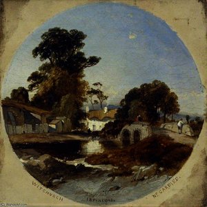 View At Whitchurch — James Baker Pyne