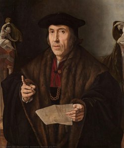 Portrait Of A Man — Jan Cornelisz. Vermeyen, Northern Renaissance
