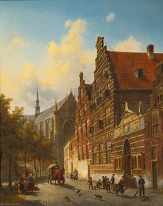 The Weeshuis In Leiden — Jacques François Carabain