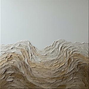 Ethereal Tides Of Sand And Silence: A Monumental Sculptural Earth Study