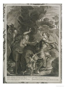 Picart Orpheus Leading Eurydice Out Of Hell Looks Back Upon Her And Loses Her Forever