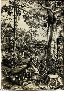 Penitence Of Saint Jerome — Lucas Cranach Der Ältere