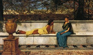 Two Thousand Years Ago — John Atkinson Grimshaw