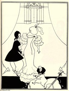Ballet Of Marionettes Iii — Aubrey Vincent Beardsley