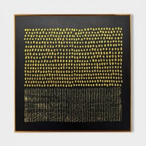 Golden Descent: A Meditative Study of Rhythmic Light Within the Abyssal Void