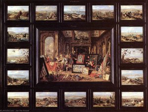 The Continent Of Europe — Jan Van Kessel, Baroque