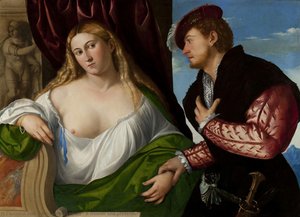 A woman and pretender