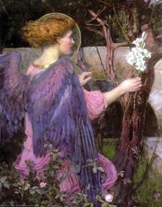 The Annunciation — जॉन विलियम वॉटरहाउस