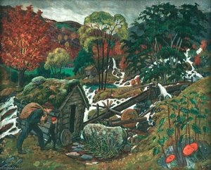 Going To The Mill — Nikolai Astrup