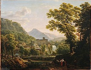 Paysage D'italie — Jean-joseph-xavier Bidauld, Romanticism