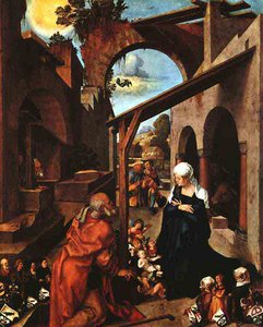 La Nativite, Baumgrtner Altarpiece — Albrecht Dürer, Northern Renaissance