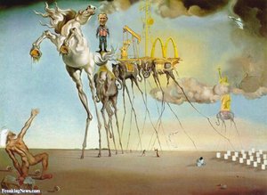 The Temptation Of Saint Anthony, 1946 — სალვადორ დალი, Surrealism