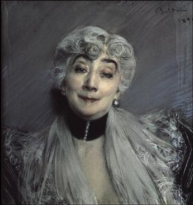 Portrait Of The Countess De Martel De Janville — Giovanni Boldini, Impressionism