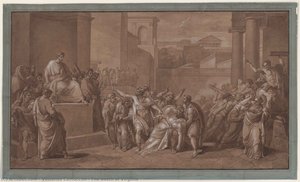 The Death Of Virginia — Vincenzo Camuccini, Academicism
