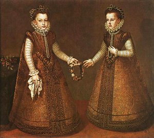Le Infante Isabel Clara Eugenia e Catalina Micaela