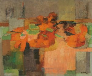 Fiori — Giuseppe Ajmone, Expressionism
