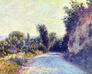 Road Near Giverny 02 — Claude Monet, Impressionism