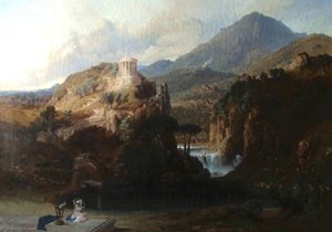 The Temple Of Vesta, Tivoli — 弗雷德里克·李·布里尔