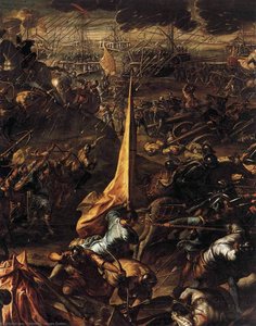 Conquest Of Zara — Tintoretto, Baroque Drama Light